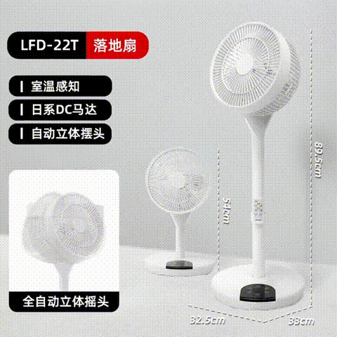 爱丽思 LFD-22 台式两用 电风扇