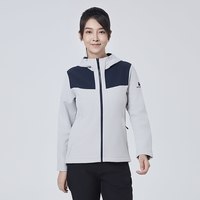 SCALER/思凯乐 防风加绒防泼水 户外软壳衣 【女款】浅灰 3XL