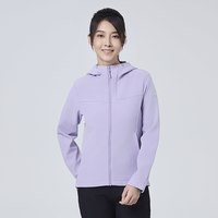 SCALER/思凯乐 防风加绒防泼水 户外软壳衣 【女款】香芋紫 2XL