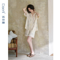Daerli/达尔丽 柔软纯棉 女士睡衣套装