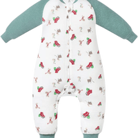 Nest Designs 冬季A类厚款薄夹棉婴儿宝宝防踢被分腿睡袋儿童睡袋