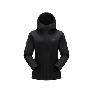  UNDER ARMOUR/安德玛 防泼水 男士软壳夹克 漫暮黑 女款 S