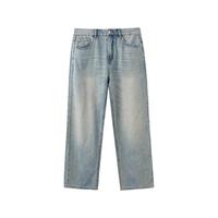  SANFU/三福 宽松直筒 男士牛仔裤