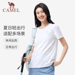 骆驼 速干 女士短袖T恤