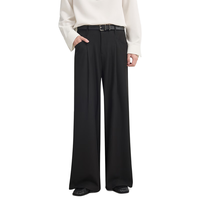  Earl Joel/伯爵卓尔 压褶设计感 男士阔腿休闲裤 L