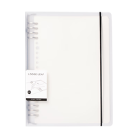  deli/得力 可拆卸 活页本笔记本 A5/60张/透明空白
