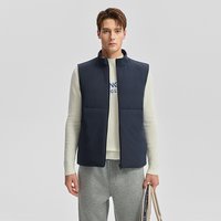 万星威 休闲秋冬男士轻量无负担轻薄羽绒马甲