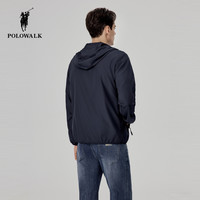POLOWALK 夹克外套男士夏季新款连帽户外时尚休闲运动休闲上衣男款