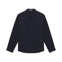  nice rice 直身皱感 男士长袖衬衫