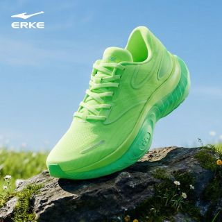 百亿补贴：鸿星尔克 吾行缓震回弹跑步鞋男春季新款大体重耐磨防滑运动鞋男鞋