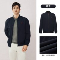 POLOWALK 男式茄克2026春季立领夹克商务时尚通勤短外套上衣男