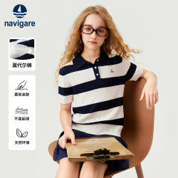 navigare 意大利小帆船 儿童短袖中大童针织衫