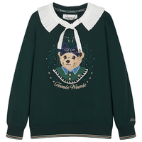  TEENIE WEENIE 可拆卸 女士卫衣 琴褶领