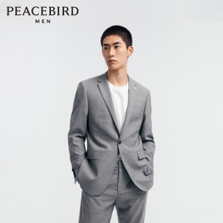 太平鸟 含羊毛 男士西服套装