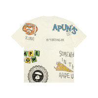 Aape 猿人 青年短袖T恤 AAPTEM1627XXO