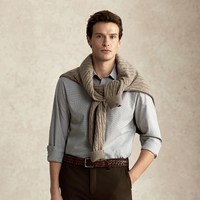 88VIP：SCOFIELD 新款 小格子长袖衬衫 100%棉