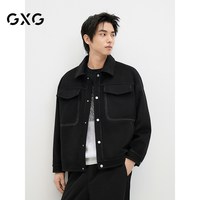 88VIP：GXG 男装 羊毛短款大衣男羊毛大衣 G24D064003