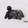 巴厘小猪 儿童夹棉外套三合一棉服（多色可选）