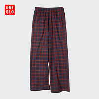 优衣库 女装法兰绒舒适长裤 478861