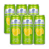 SAN BENEDETTO 圣碧涛 铝罐柠檬味碳酸饮料 330ml*6 进口
