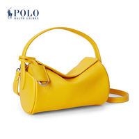  RALPH LAUREN/拉夫劳伦 女士皮革迷你斜挎圆筒包