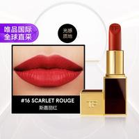 TOM FORD TF黑管口红水感缎光哑光显白#16  经典正红色3.5g