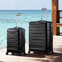 新秀丽 【出游套组】可扩展时尚条纹拉杆箱21/27寸TD3