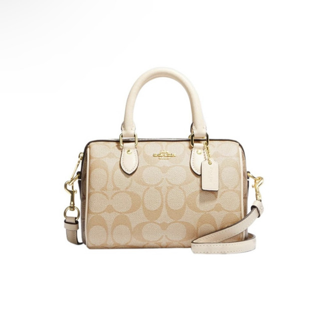 COACH 【波士顿枕头包】女士手提斜挎包Mini Bennett  F32203