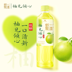统一 果漾柚见倾心500ml*15瓶整箱装