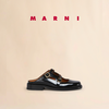 MARNI 女士 BAMBI牛皮革刺绣半拖乐福鞋 SBMS010202PS67900R90