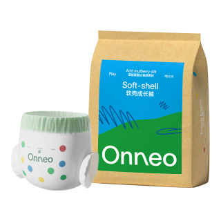 onneo 超薄透气 婴儿尿不湿 XL码 4片