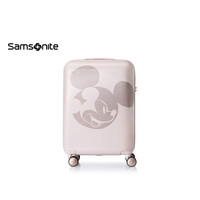 新秀丽 行李箱拉杆箱迪士尼米奇登机箱旅行箱AF9*05007米色20英寸