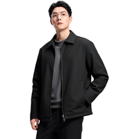  SHANSHAN/杉杉 翻领 男士行政夹克 黑色 4XL /195