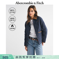 Abercrombie & Fitch 美式复古 女士羽绒服  S (165/88A) 尺码偏大，小一码 海军蓝