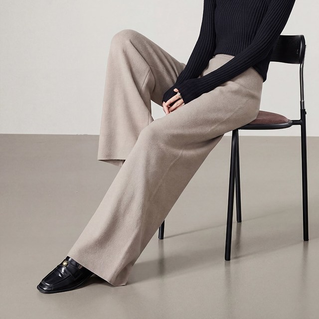 阿仕顿 简约时尚 女士阔腿裤