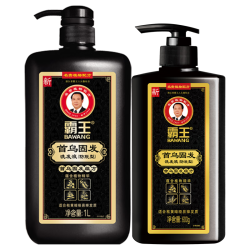 霸王 霸洗发水王 首乌控油强韧750ml+沐浴露680g