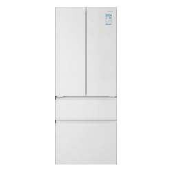 Panasonic Xtra小法棍Pro系列 NR-G436GA1-W 风冷法式门冰箱 415L
