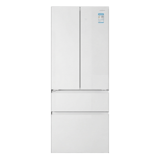Panasonic Xtra小法棍Pro系列 NR-G436GA1-W 风冷法式门冰箱 415L