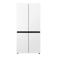 美的 小冰狗530十字冰箱502升超薄零嵌入式双系统 MR-530WUSPZE白