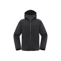 UNDER ARMOUR/安德玛 防风透气 男士连帽针织外套 黑色 3XL