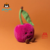 邦尼兔 趣味单叶樱桃毛绒玩具（高15 X 宽10 CM）