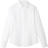  HLA/海澜之家 修身微弹 女士衬衫 漂白（净色）(Y3) 38 165/92A(38)110~120斤