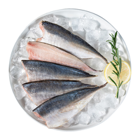  Seamix/禧美海产 带皮去骨切片 鲭鱼片 大目鲭鱼片1kg(500g*2)