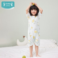  ibaby 七分袖 儿童睡袍
