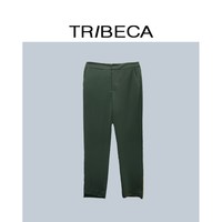 翠贝卡 女士高腰显瘦九分裤 T1109Y01K778