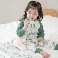 Nest Designs 婴幼儿睡袋   竹棉纱布四季儿童宝宝长袖分腿防踢被