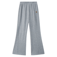 Gap/盖璞 小熊刺绣 女童针织喇叭裤
