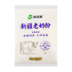 西域春 国营牧场奶源 全脂牛奶粉
