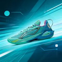  LI-NING/李宁 双䨻抓地稳定缓震回弹轻质支撑突破 篮球鞋