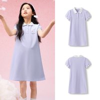 巴拉巴拉 童装裙子 儿童连衣裙夏季撞色公主裙